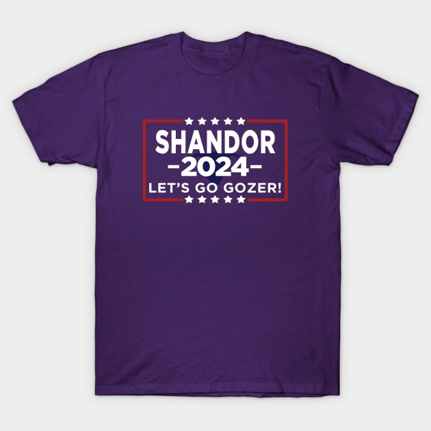 Shandor 2024 - Let's Go Gozer T-Shirt by SwittCraft